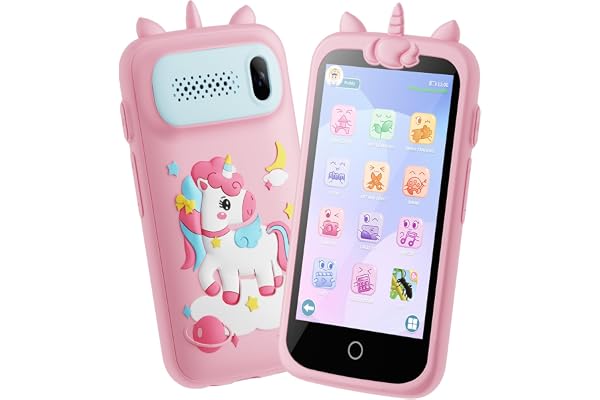 E enseignant,Téléphone Enfant,3,97 "Tactile Toddler Smartphone Jouets d’Apprentissage,Jeux éducatifs Lecteur,3-12 AnsFilles Garçons Cadeau de Festival pour lesenfants,Noël,Derniers Jouets pour Enfants