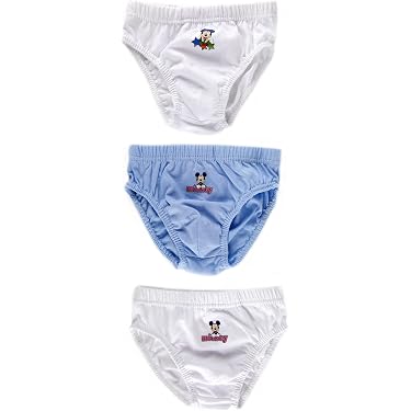 Slips Garçon Coton Imprimé 3 Paquets - Sous-vêtements Enfant Confortables
