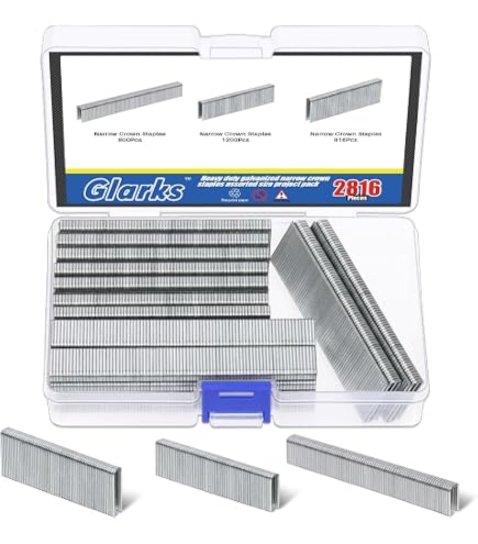 Lot De 4 Boîtes D'agrafes BOSTITCH 1,27 X 1,92 Cm - 4032 Agrafes Robustes, Finition Enduite | Compatible Agrafeuses PC1000, PC2000, PC4000, PC5000