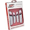 GFX Car Door Edge Protector Guard Scratch (4Pcs) (Mercury Sports-Silver)