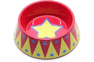 HAYPIGS Guinea Pig Toys and Accessories - Circus Themed FOOD CRAVING TAMER Guinea Pig Bowl - Small Animal Food Bowl
