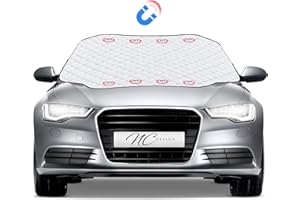 ‎NC DESIGN NC design Premium Magnetic Car Windscreen Cover, Winter Cover, Ice Protection Cover for Car Windscreens, Perfect Protection from Sun, Dust, Frost & Snow, Protect What's Dear to You