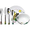 WMF Children Crockery-Set 6-Pieces Janosch Cromargan 18/10 Stainless Steel Brushed Suitable from 3 Years