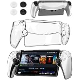 RHOTALL PlayStation Portal Uzaktan Oynatıcı i&ccedil;in Şeffaf Koruyucu Kılıf, PS portalı i&ccedil;in Ergonomik Tasarımlı PC Sert Kapak Kıl