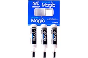 NAF Five Star Instant Magic 3 x 30ml – Fast-Acting Calming Syringe for Horses – With Magnesium & Herbal Extracts – Eases Tension Supports Calm & Promotes Focus During Stressful Situations