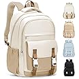 HYC00 School Bag for Girls Boys Secondary School Teen Casual Backpack High Middle School Daypack Backpack Women School Backpack College Laptop Rucksack Backpack for School Travel Bookbag Schoolbag
