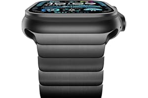 NewWays 49mm 46mm 45mm 44mm 42mm(Series 3 2 1) Metal Strap Compatible with Apple Watch,Solid Stainless Steel Link Replacement Band for iWatch Ultra 3 2 1,Series 11/10/9/8/7/6/5/4/3/2/1/SE,Black