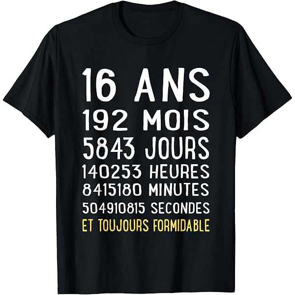 T-Shirt Humour 'Beau Gosse' 70 Ans - Cadeau Anniversaire Drôle, 100% Coton, Second Degré