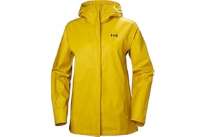 HELLY HANSEN Helly-Hansen Kobiety Moss Outdoor Waterproof Kurtka, Essential Yellow, M