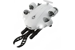 G CAMOLECH CAMOLECH FIFISH V-EVO 4K Drone subacqueo con braccio robotico AI Vision Lock Movimento omnidirezionale a 360 ° 100 M Diving Underwater ROV (Aggiungi braccio robotico)