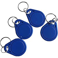 YARONGTECH RFID NFC Tag 13.56mhz MIFARE Classic® 1K Schlüsselanhänger Blau -10pcs