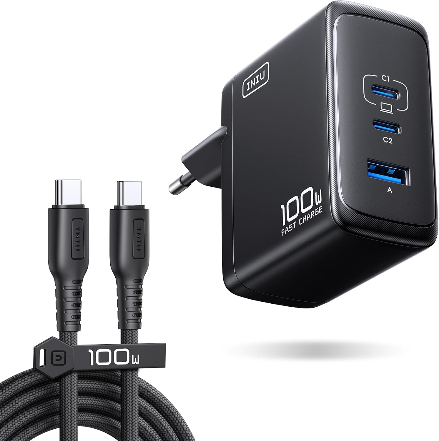 Avis d'Expert & Test Approfondi : INIU Cargador USB C GAN 100W 3-Puertos Cargad (Sélection)