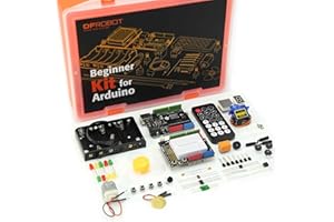 DFROBOT UNO R3 Complete Starter Kit for Arduino with Detailed Tutorial for Electronics and Arduino Programming Learning