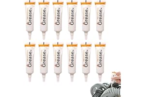 ROINAID 12 Stück 3D Drucker Fett, 10g Silicone Grease, Silikonfett Lebensmittelecht, Silikonfett für Dichtungen, Klares Silicone Grease, Mehrzweck-Silikonfett, Klares Maschinenschmiermittel