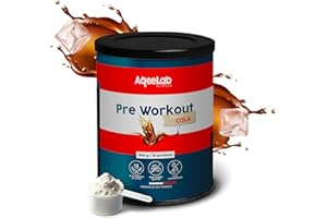 PreWorkout Puissant • Vegan & Sans Caféine • 300 g – 18 doses • Énergie, Congestion & Récupération • Testé en labo indépendant • Fabrication FR • AqeeLab Nutrition : la marque écoresponsable