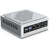 Minisforum DeskMini TH50 Mini PC Windows 11 Pro avec Intel Core i5-11320H 16 Go RAM 512 Go PCle SSD, Triple Sortie HDMI/USB 4