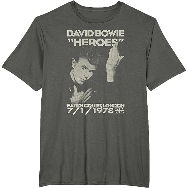 David Bowie: agliette e scollo a V