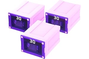 AUPROTEC JCASE LP Fusibili blocco Low Profile femmina OTO JLP giapponesi selezione: 30A Ampere rosa, 3 pezzi