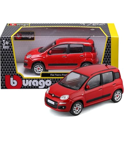 BBURAGO - Fiat 500L (1968) - Realistic scale model in 1:21 scale