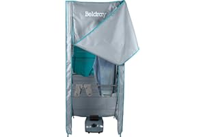 Beldray Heated Pod Drying System – Convert 3 Tier Airers To A Heated Clothes Airer, Hot Air Circulation, Compatible with Most 3 Tier Airers (65 x 55 x 145cm), Fast Drying, Low Run Costs, LA034290UKF