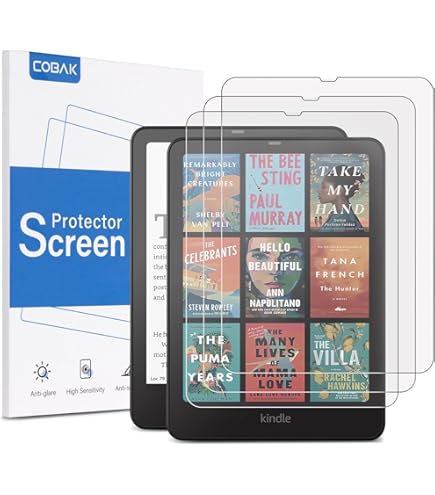 thumbnail image 2 of Kobo Ereader Matte Anti-Glare Screen Protector For Kobo Libra Colour 7" E-Reader - Full Coverage PET Film Kindle Colorsoft Screen Protector 2 of 11