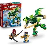 LEGO NINJAGO Lloyd&rsquo;un Ejderha Robotu Savaş Paketi 71862-6 Yaş ve &Uuml;zeri Kız ve Erkek &Ccedil;ocuklar i&ccedil;in Lloyd, Jay ve K&ouml;t&uuml; Sadık Mi