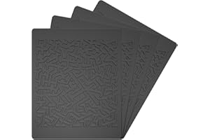 JIMISHA Halterung Anti Rutsch Matte, Antirutschmatte Auto Armaturenbrett Klebematte, Anti-Rutsch-Pad, Anti-Rutsch-Armaturenbrett Matte (6.3 x 5.12 inch, 4er Set)