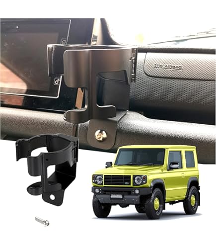LFOTPP Voor Suzuki Jimny JB64 JB74 2018-2023, deurgreep opbergbox, huisdeur deurgreep opbergvak [2 stuks], Jimny-accessoires deurhaak, auto-armleuning organizer tray (Zwart