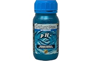 MADAME GROW - PH Reducer liquid - Organischer PH-Senker - Passen Sie den pH-Wert Ihrer Pflanzenbewässerung auf die entsprechenden Werte für eine gute Ernte an - (250 ml)
