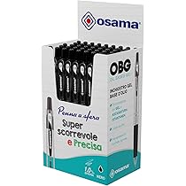 Penne Gel OSAMA - Set 10 Pezzi, Inchiostro OBG, Punta 1.0 Mm, Colorate, Per Scuola E Ufficio - Foto 12