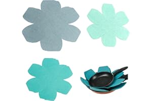 Prefdo Pfannenschoner, größere dickere Filztopfschutz Pfannentrenner, 12er Set und 3 verschiedene Größen, Stapelschutz und Aufbewahrung für Ihr Kochgeschirr