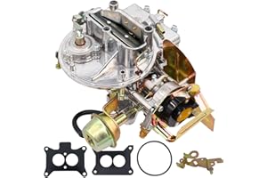 VergasRetor 2 Barrel 2100 Carburetor fits Ford 289 302 351 400 Cu Jeep F100 F250 F350 Mercury Lincoln 171 230 255, Replace Motorcraft/Autolite 2100 2150, with Electric Choke Gasket Fuel Filter Inlet