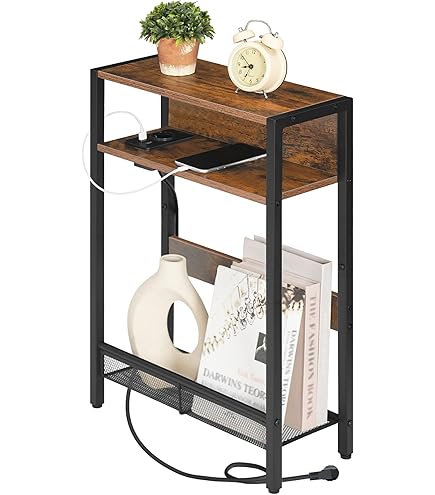 LÖVBACKEN side table, orange, 77x39 cm - UK