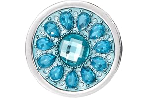 Morella Damen Amulett Coins 33 mm Zirkoniasteine