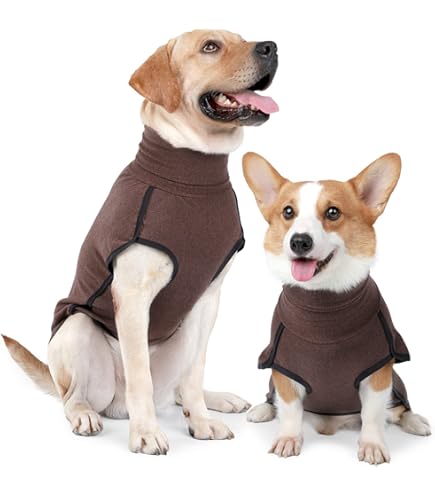 LIANZIMAU Warme fleece hondenjas met benen - full-body winterjas voor