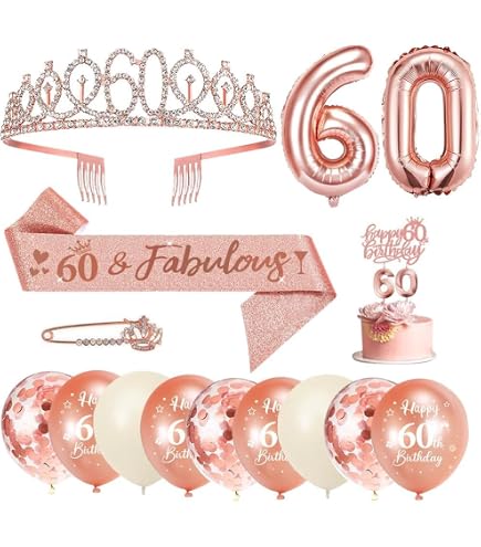 Festone Ufficiale 13° Compleanno – Striscione Glitterato Blu + 6 Decorazioni Nere – Set Completo Per Festa Ragazzi E Ragazze