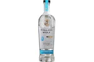 Smiling Wolf Agave - Alcohol Free Tequila - Mood Enhancing Spirit with Natural Nootropics & B Vitamins - Premium Non Alcoholic - 700ml Bottle