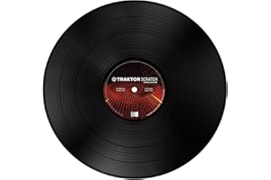 Native Instruments TCV Traktor Scratch Pro Control Vinyl Mk2, Nero