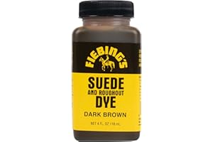 FIEBING'S Fiebing Suede & Rought Out Dye 4 oz Color - (Dark Brown) by Fiebing