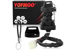 YOFMOO Yingshop New Ignition Key Switch for Suzuki ATV LTA400 LTA400F LTA400FC LTA450X LTA450XZ LTA500X LTA500XP LTA500XPZ LTA500XZ LTA750X LTA750XPZ LTA750XP LTF400 LTF400F Eiger King Quad 400 450 500 750