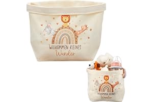 Xuniea Babygeschenk Windeltasche, Windeltorten mit Aufdrucken, Kreatives Geschenk zur Geburt für Babytaufe, Babyparty, Neugeborenen(Elefant, Löwe, Giraffe)