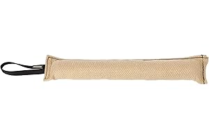 DINGO GEAR WWW.DINGOGEAR.COM 1977 DINGO GEAR Bite Tug with 1 Handle Reinforced for Dog Training and Fun 60 x 8 cm, Jute