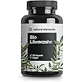 Bio Löwenzahn – 120 Kapseln – 1000mg Löwenzahnwurzelextrakt/2 – hochdosiertes 10:1 Verhältnis – vegan, hoch bioverfügbar, ohn