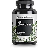 Bio Löwenzahn – 120 Kapseln – 1000mg Löwenzahnwurzelextrakt/2 – hochdosiertes 10:1 Verhältnis – vegan, hoch bioverfügbar, ohn