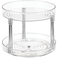 Keukenorganizer, Klein Draaiplateau, Transparant Kunststof Voor De Voorraadkast Draaibare Kruidenhouder Voor Voorraaddozen En Specerijen Keukenorganizer, Klein Draaiplateau, Transparant Kunststof Voor De Voorraadkast Draaibare Kruidenhouder Voor Voorraaddozen En Specerijen