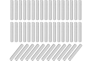 QUARKZMAN 110 stycken 304 rostfritt stål cylinderstift 3 mm diameter, 20 mm långa dymlingsstift metall hyllpinnar för gardero