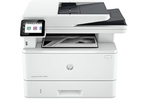 HP Impresora multifunción Laserjet Pro 4102fdn (Impresión Doble Cara Automática, Scanner, Fax, Red Gigabit Ethernet, USB 2.0, 1 Host USB, HP Smart App, Apple AirPrint, Mopria), Blanca y Negra
