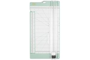 Vaessen creative Massicot et Plaque de Rainurage, 15,2 x 30,5 cm, pour Scrapbooking, Création de Cartes et Autres Loisirs Créatifs en Papier, Menthe