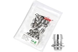 Chanzon 20pcs 5mm Metall-LED-Halter für Leuchtdioden, Diodenlichter, runde Glühbirne