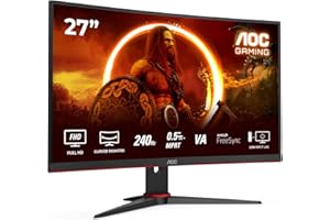 Aoc C27G2ZE/BK Monitor, Czarny, 27"